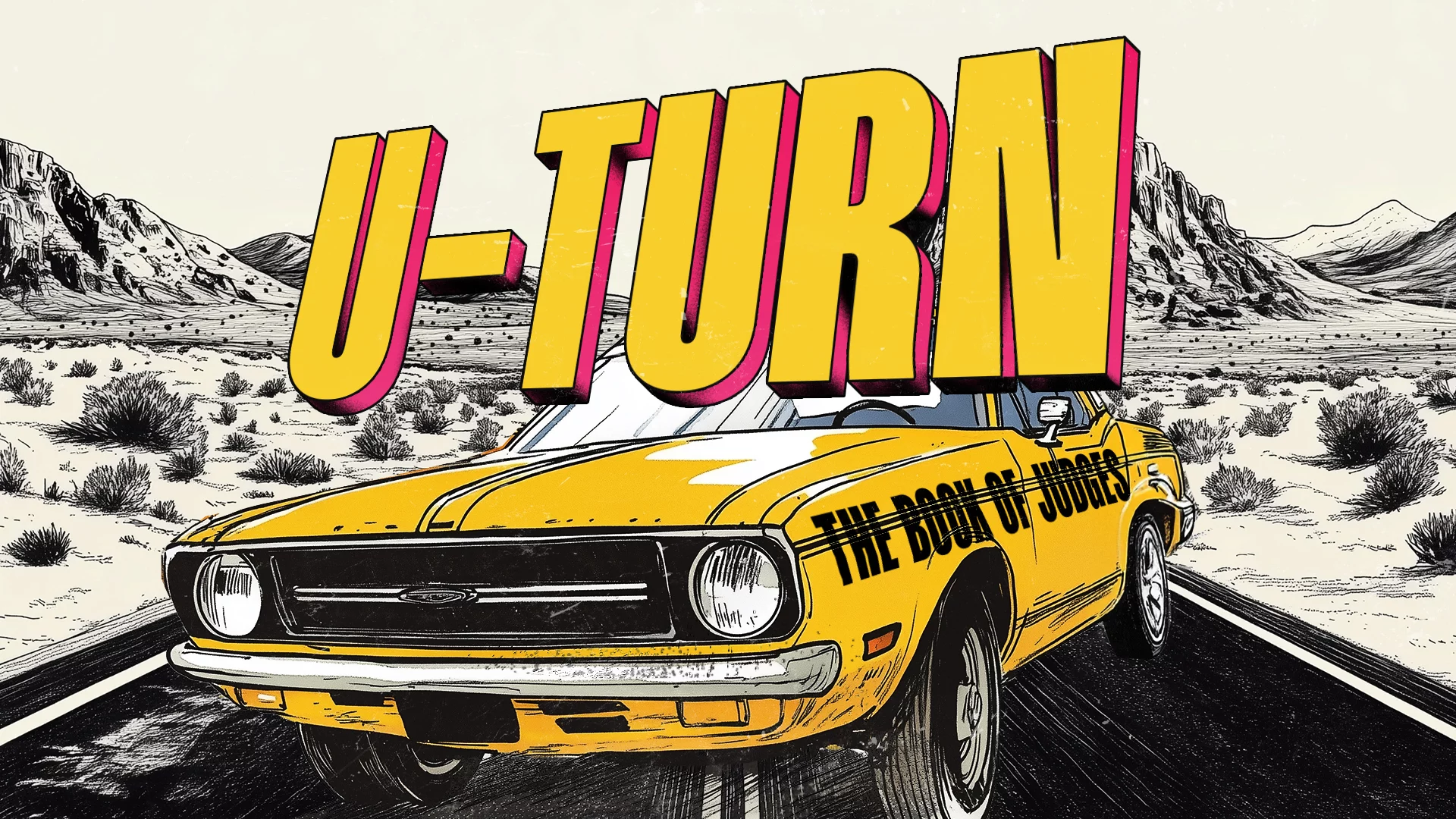U-Turn Book of Judges series artwork